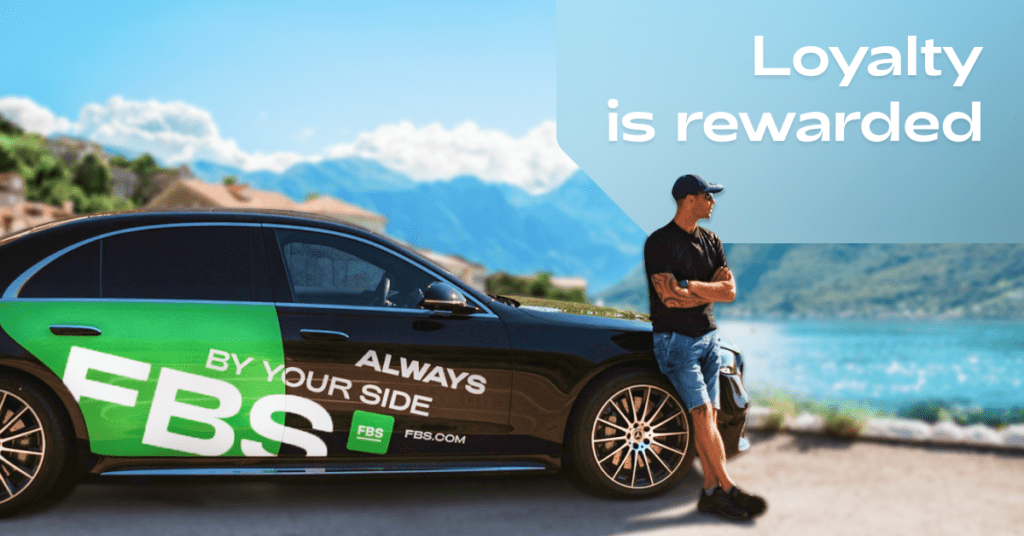­­FBS Rewards Trader with Mercedes Car