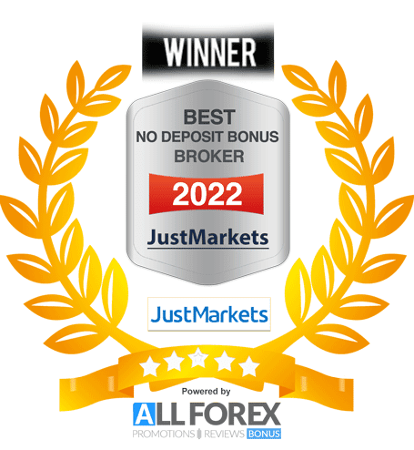 Best No Deposit Bonus Broker - JustMarkets