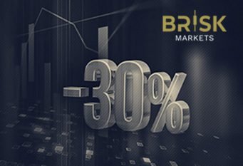 30% Credit Bonus – Brisk Markets